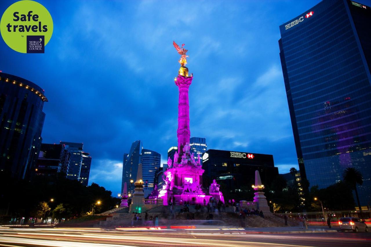 Hotel Mx Mas Reforma Kota Meksiko Bagian luar foto