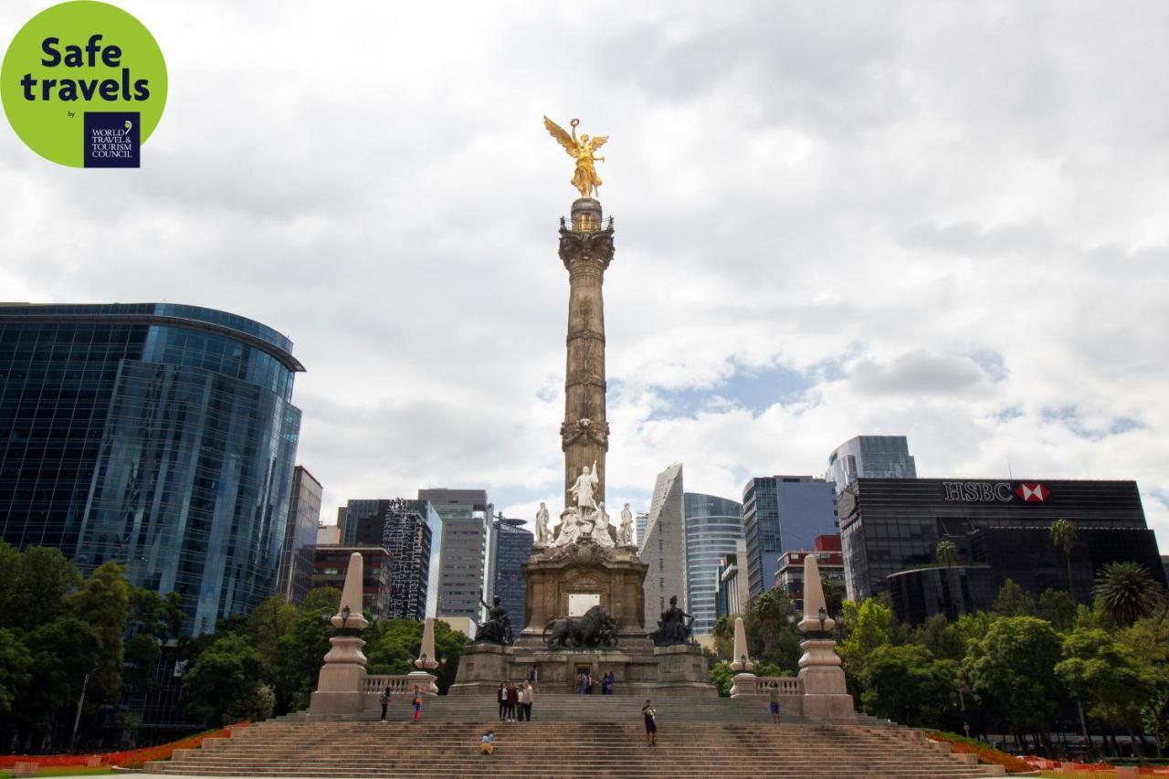 Hotel Mx Mas Reforma Kota Meksiko Bagian luar foto