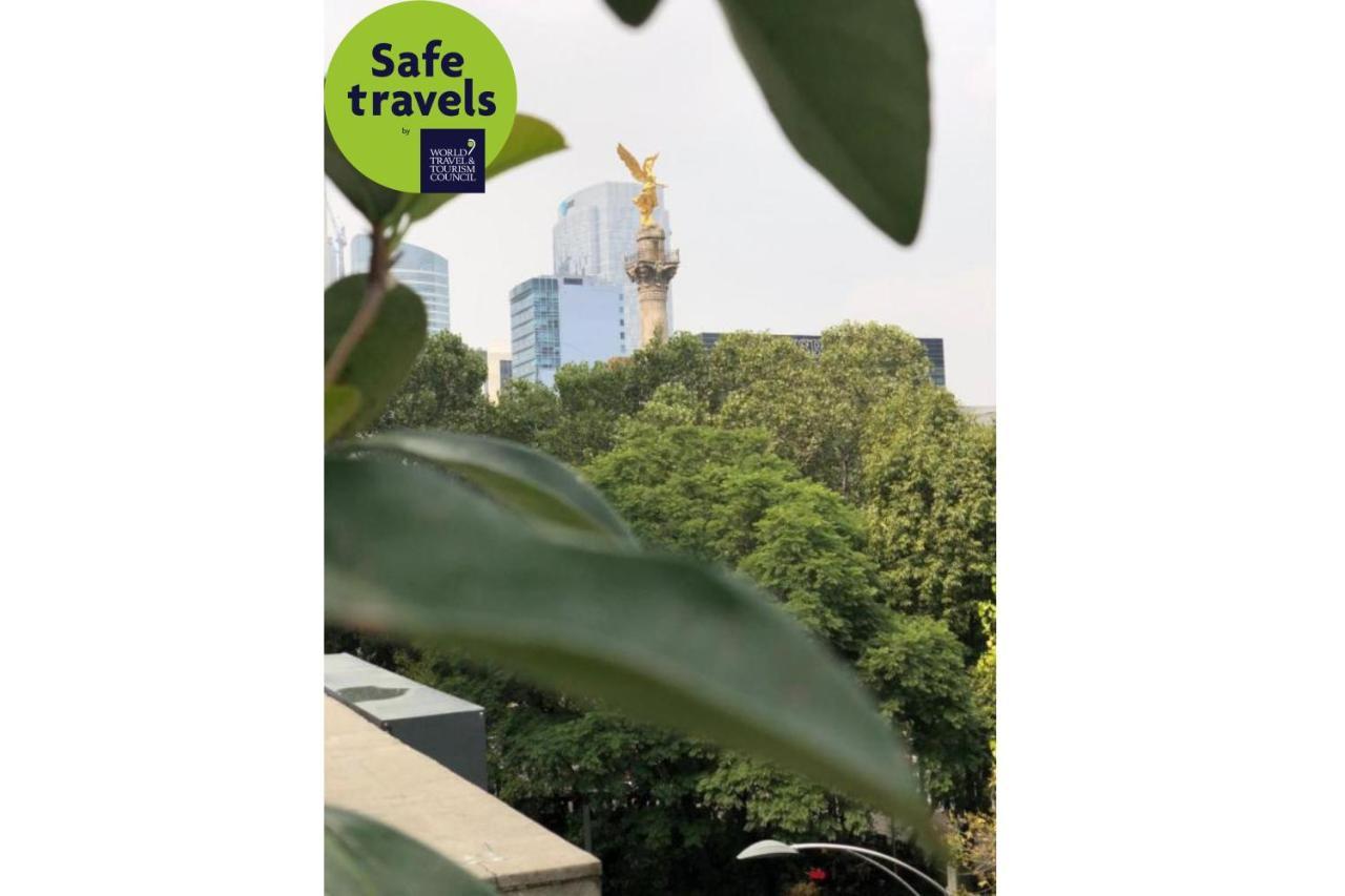 Hotel Mx Mas Reforma Kota Meksiko Bagian luar foto