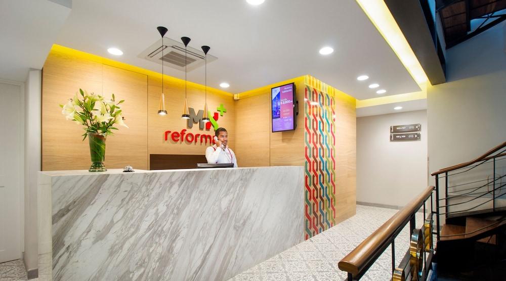 Hotel Mx Mas Reforma Kota Meksiko Bagian luar foto