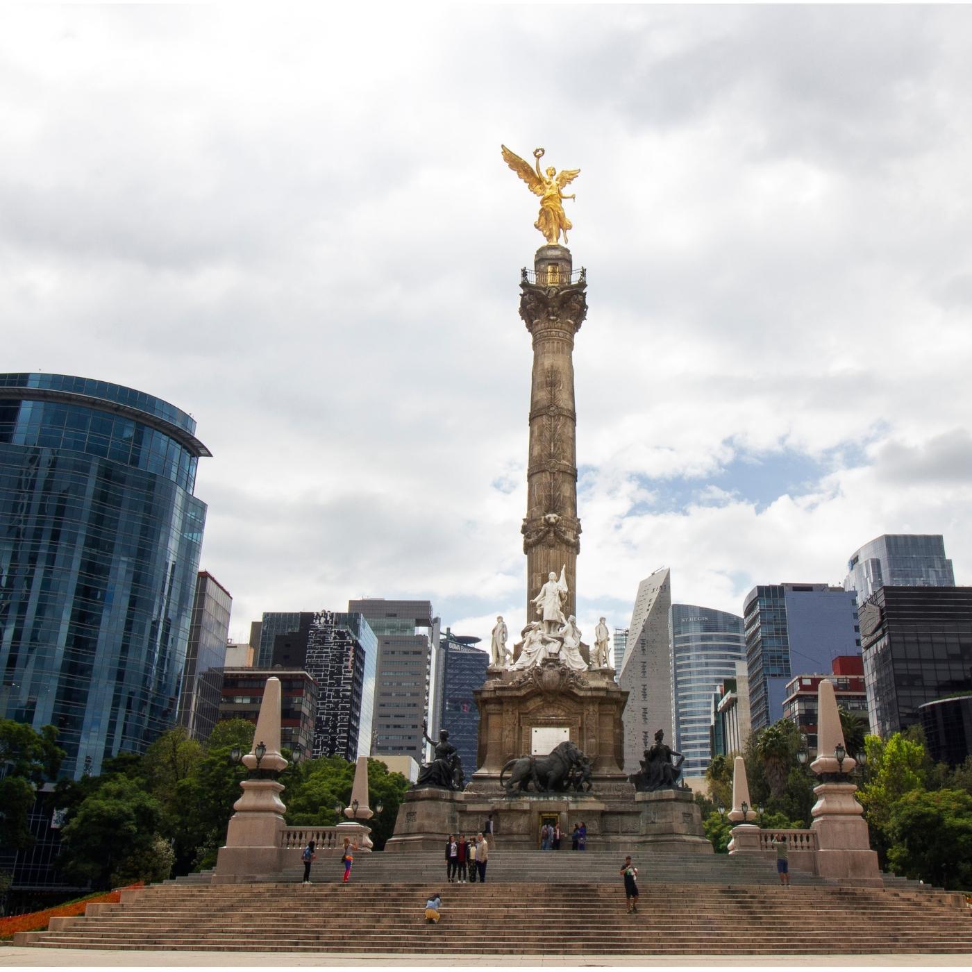 Hotel Mx Mas Reforma Kota Meksiko Bagian luar foto