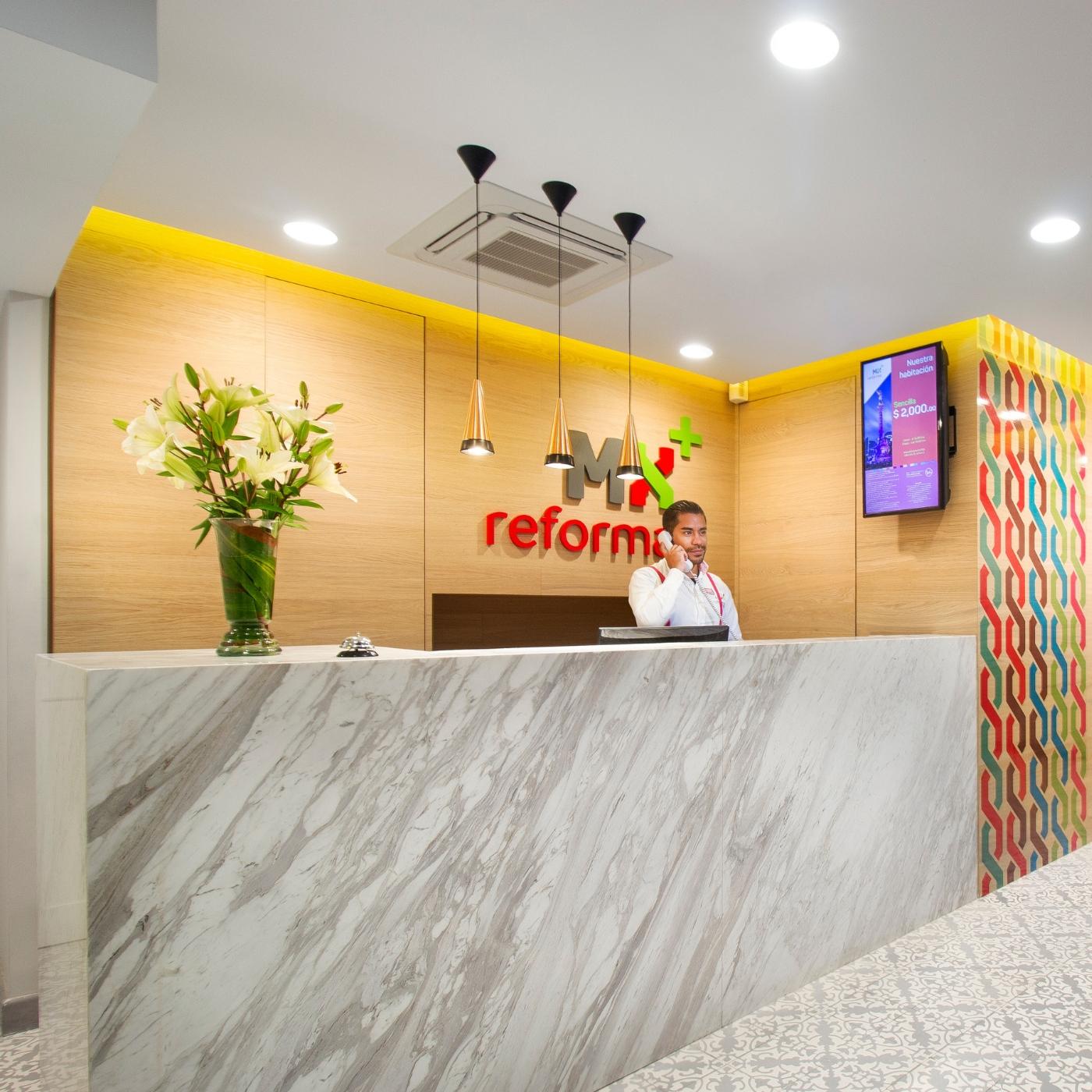 Hotel Mx Mas Reforma Kota Meksiko Bagian luar foto